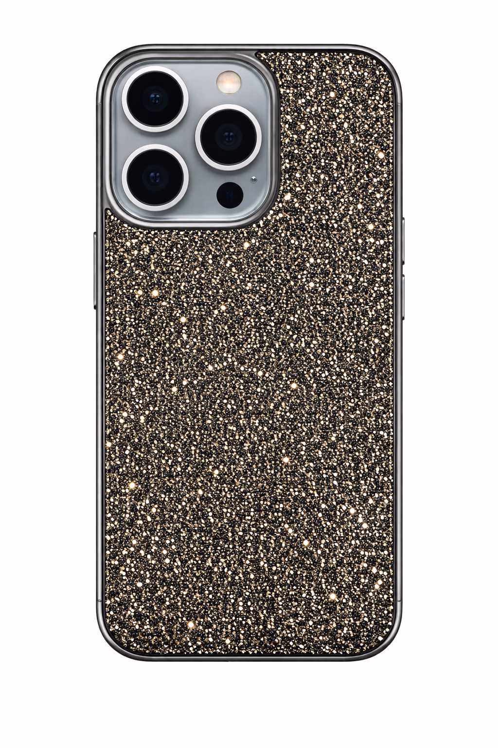 iPhone 15 Pro - Stone Diamond Case - Black